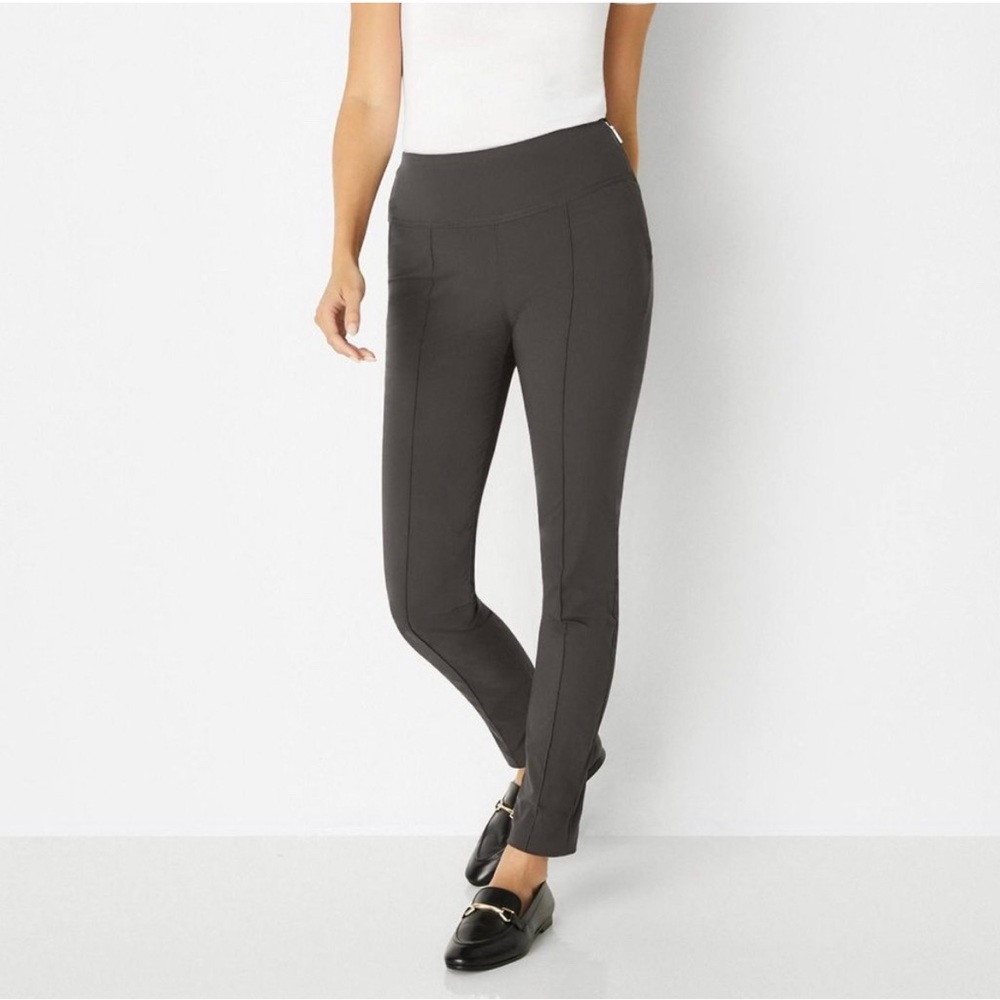 NWT Anatomie Sonia Curvy Hi Rise Pants in Gray Size XS